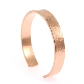 John S. Brana Jbcbr7-11 10mm Wide Hammered Copper Cuff Bracelet By Handmade Jewelry 100% U