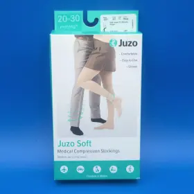 Juzo 640095108405 Soft Compression Stocking 20-30 Mmhg Beige Size Iv Type Ad