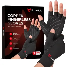 B0BRTT22NH KMEIVOL Bracebull Arthritis Gloves Copper Infused
