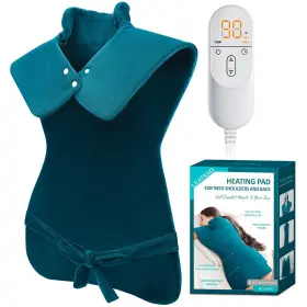DMJJH-02 LEATIGIO Electric Heating Pad Neck Shoulders Pain