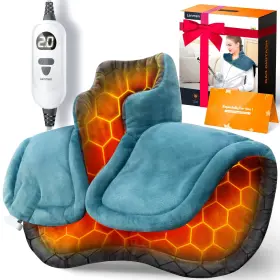 HP006 LENMEN Graphene Infused Heating Pad Deeper Pain Relief