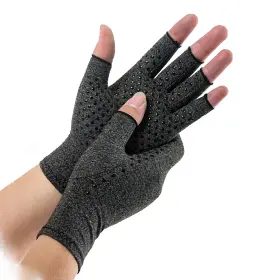 726634417518 LINGFEI Compression Arthritis Gloves Fingerless