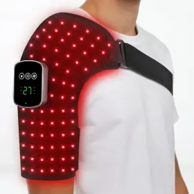 Liufige 734327617862 Red Light Therapy For Shoulder Near-infrared Pad 660nm And 8