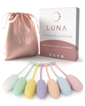 KEG001 LUNA Silicone Kegel Tightener Balls Weights