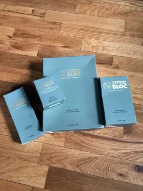 EE-25 MAGNA BLOC Therapeutic Magnets Set Wrap Head Ceramic