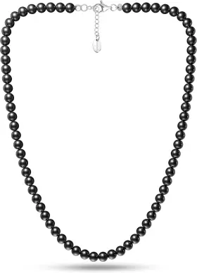 850053885235 MAGNETIC Magnetrx Hematite Stones Necklace Ultra