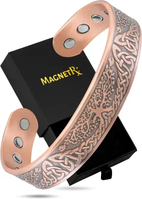 850053885051 MAGNETRX Magnetic Copper Men Pure Bracelet Irish