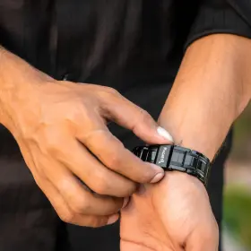 MBT501B MAGNETRX Magnetic Bracelets Men Effective Titanium #2