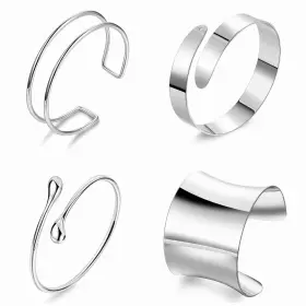 SSB02 MASEDY Arm Cuff Women Chunky Wrap Bracelet Set Adj
