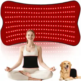 Morespond Rmat01 Red Light Therapy Mat 31.5 Inch X14.5 240 Leds 660nm And 850nm Near Infrared