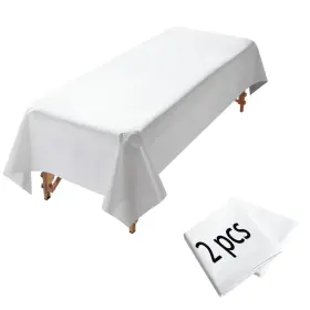 U1-TN6J-TKS8 MVTUOK Massage Table Sheet Pvc Wax Mat Pad