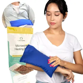 10606-BLU MY HEATING PAD Pain Relief Moist Microwavable