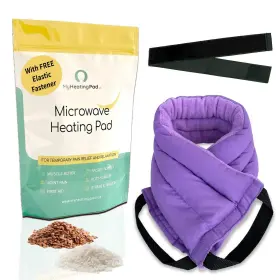 Mhp-a-mp-us-ppl MY HEATING PAD Microwavable Pads Lower Neck
