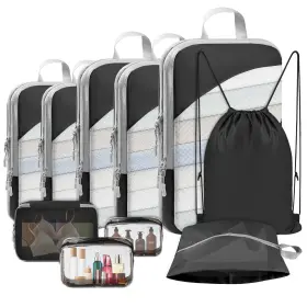 CPC-B-10P NATHOMAIM Set Compression Cubes Travel Stretchable
