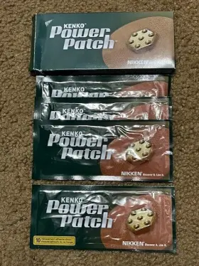 1456 NIKKEN Kenko Power Patch Magnets Box #3