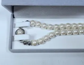 1488 NIKKEN Pearl Magnetic Necklace #3