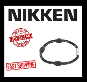 19081 NIKKEN Triphase Kenko Powerband Magnetic Bracelet