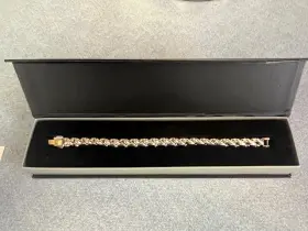 19093 NIKKEN Unisex Triphase Magnetic Link Bracelet