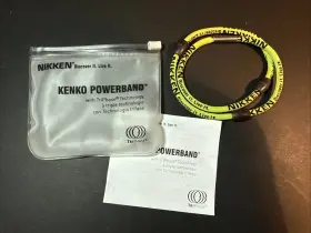 19308 NIKKEN Kenko Powerband Neck Magnetic Neon