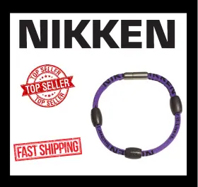 19313 NIKKEN Triphase Kenko Powerband Magnetic Bracelet