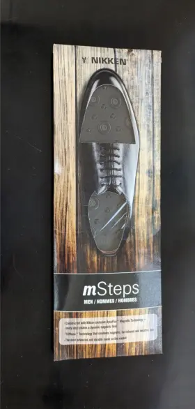 20214 NIKKEN Kenko Msteps Mens Magnetic Insoles Triphase