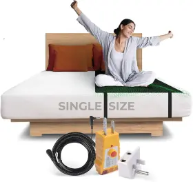 479177601554 BED Grounding Mat Single Body Mattress Pad