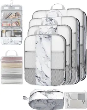 PCC7V233 OLARHIKE Set Compression Cubes Travel Compressible