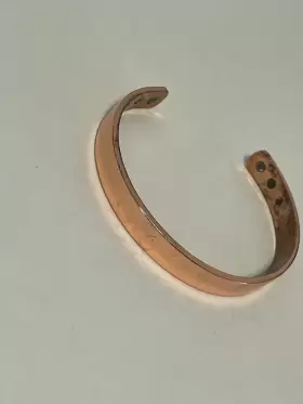 6-MAGNETS PURE Copper Magnetic Bracelet Arthritis Therapy Men #3