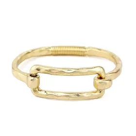 QB157WS POMINA Chunky Fashion Bangle Bracelet Women Hammered