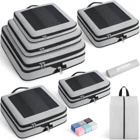 PP04 PREZON Set Compression Cubes Travel Vacation