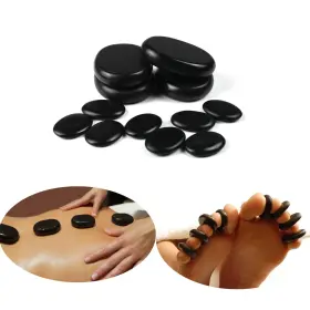 YW-2P9F-SYZ3 QYLHH Massage Stones Set Natural Basalt Rocks Fo