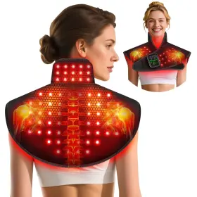 Relexnow Xr01 Red Light Therapy For Shoulders And Neck Massage With Heat 5000 Mah