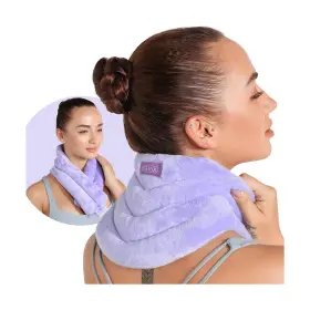 REX010ORCHID REVIX Neck Heating Pad Microwavable Heated Wrap