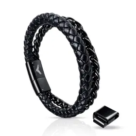 860013301798 ROGUERAVEN Bracelet Men Braided