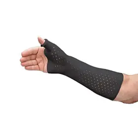 Rolyan 81539600 Aquaform Zippered Wrist And Thumb Spica Splint Charcoal Short Mediu