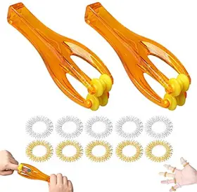 601784325558 RYOMA Finger Massager Rings Rolling Set