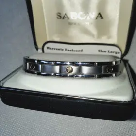 32775 SABONA Bracelet Executive Nails Head Duet Magnetic Box #2