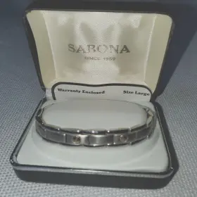 32775 SABONA Bracelet Executive Nails Head Duet Magnetic Box