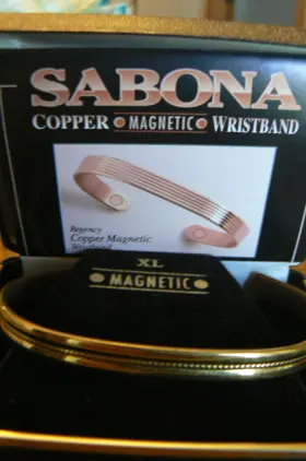 700413522709 SABONA Copper Magnetic Wristband Bracelet