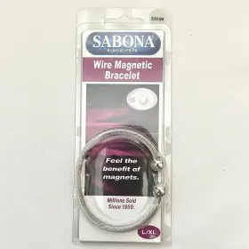 700413710700 SABONA Wire Magnetic Bracelet Steel