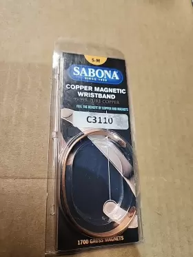 C3110 SABONA Copper Barb Magnetic Wristband Gauss Magnets