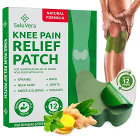 SB-124 SALUVERA Knee Pain Relief Patch Warming Herbal Plaster