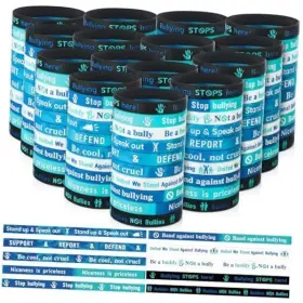SEENELLING-6WKUO7855YHR SEENELLING Anti Bullying Wristbands