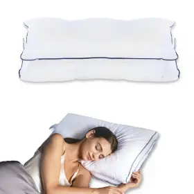 944527442636 SKG Feather Cervical Neck Bed Pillows Sleeping