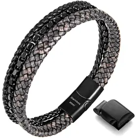 BMT190113B-UK SPEROTO Mens Steel Chain Bracelet Clasp