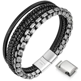 BMT190507-DE SPEROTO Mens Steel Chain Bracelet Clasp