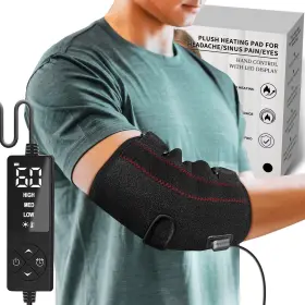 STEB001B STICRO Heated Elbow Brace Tendinitis Tennis Heating