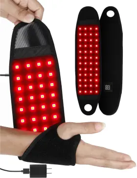 Supersred Sr-swd048 Red Light Therapy Therawrap For Carpal Tunnel 660nm 850nm Infrared Led