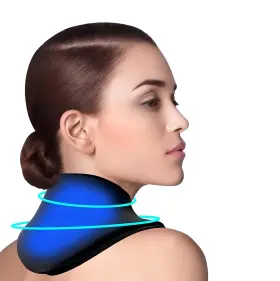 714770080079 THE LINKING POINT Heated Neck Wrap Pain Relief