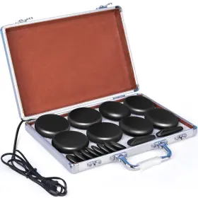 KH-376 TISKGG Massage Set Warmer Stone